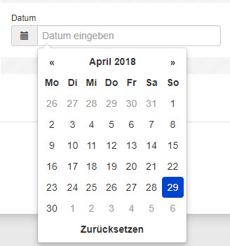 Datenpicker